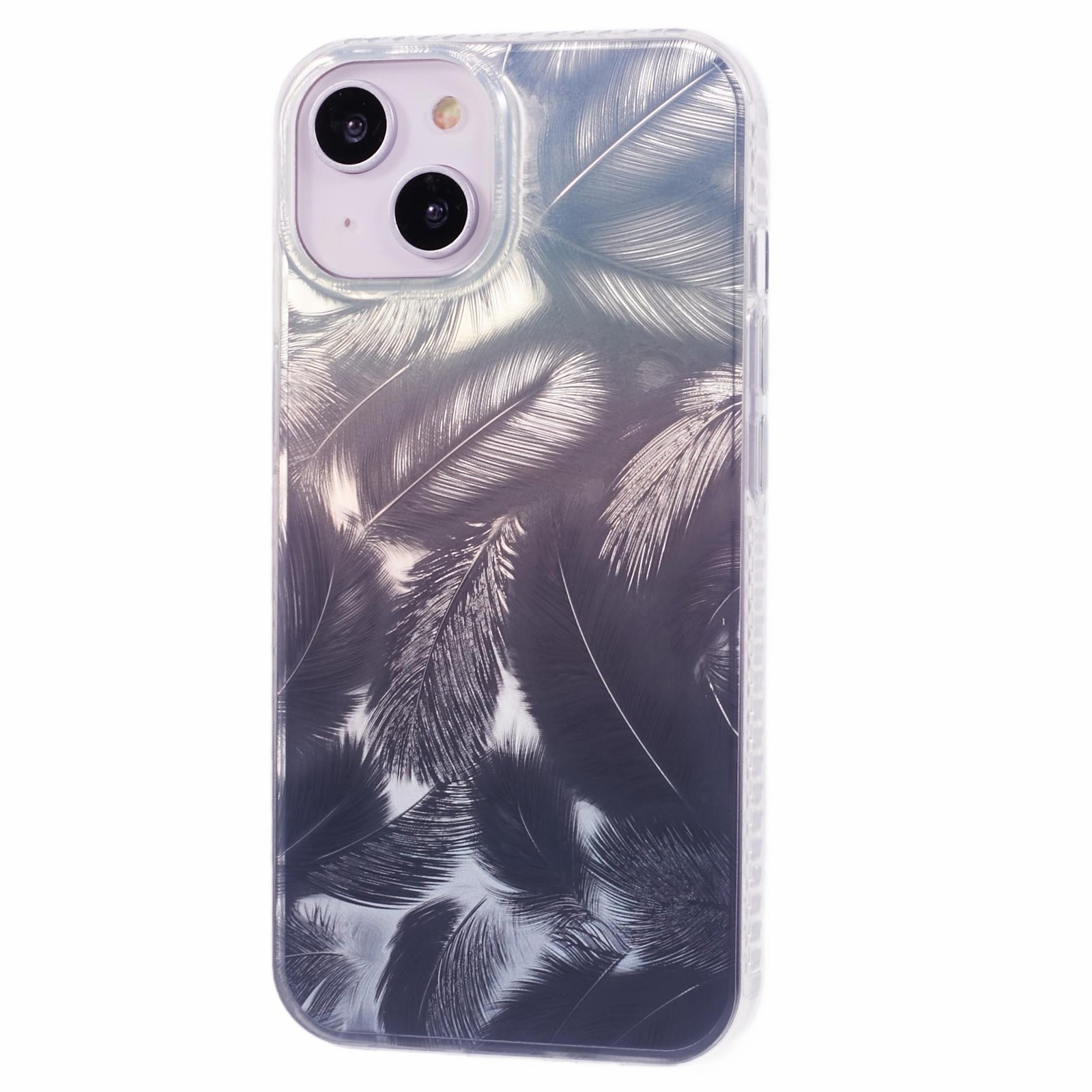 MP Series For iPhone 13 Case TPU+Acrylic Feather Drop Protection Phone Cover MP Series For iPhone 13 Case TPU+Acrylic Feather Drop Protection Phone Cover